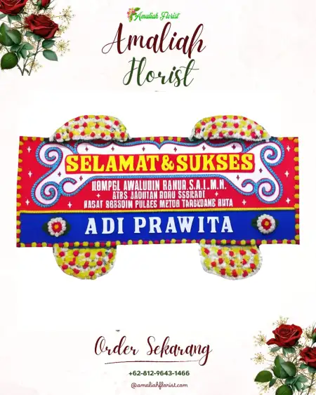 Papan Bunga Ucapan Selamat Batin Xxiv